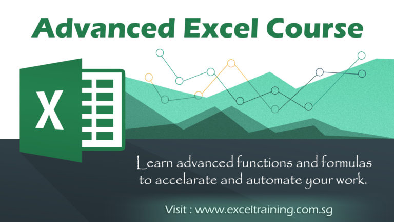 Learn How To Work With Advanced Excel? - Excel Training Singapore