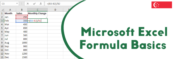 Microsoft Basic Excel Formulas With Video Excel Training Singapore