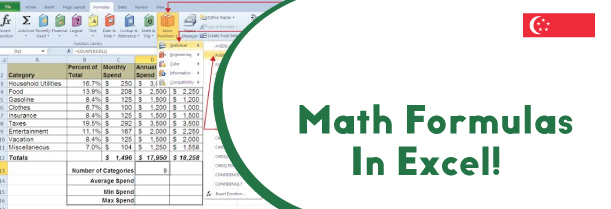 Basic Excel Course Singapore