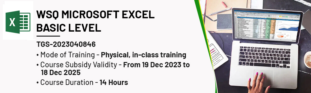 WSQ Basic Excel Course in Singapore
