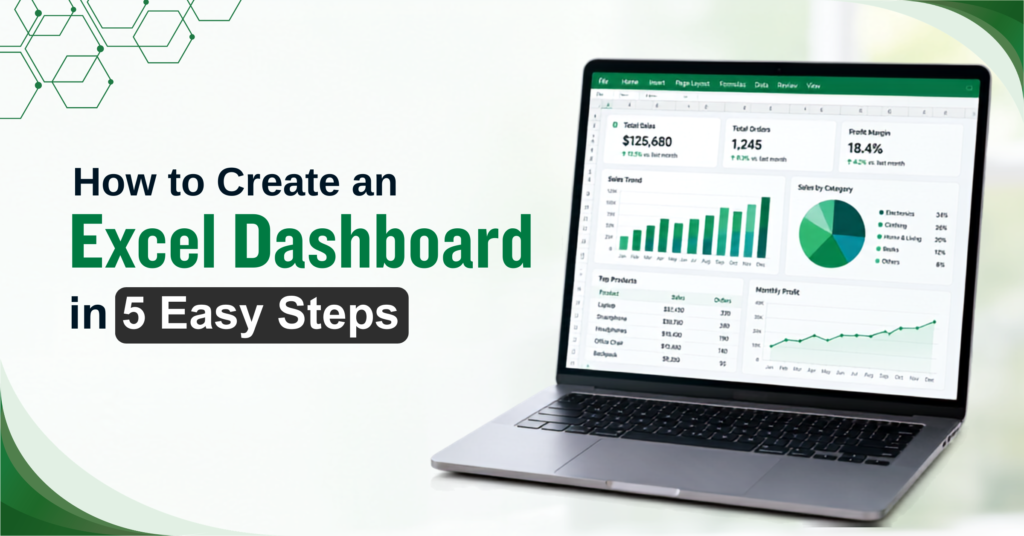 How to Create an Excel Dashboard in 5 Easy Steps Excel Training